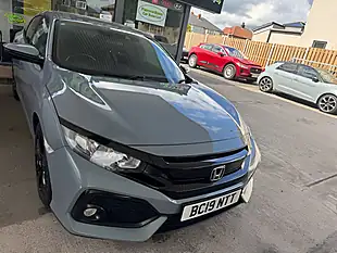 Used 2019 Honda Civic Sr Grey - Interior and Exterior details 3