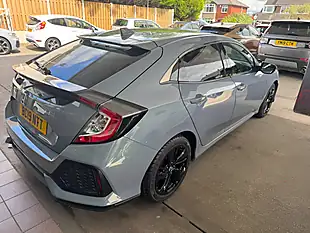 Used 2019 Honda Civic Sr Grey - Interior and Exterior details 5