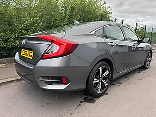 Used 2019 Honda Civic Sr Grey - Interior and Exterior details 3