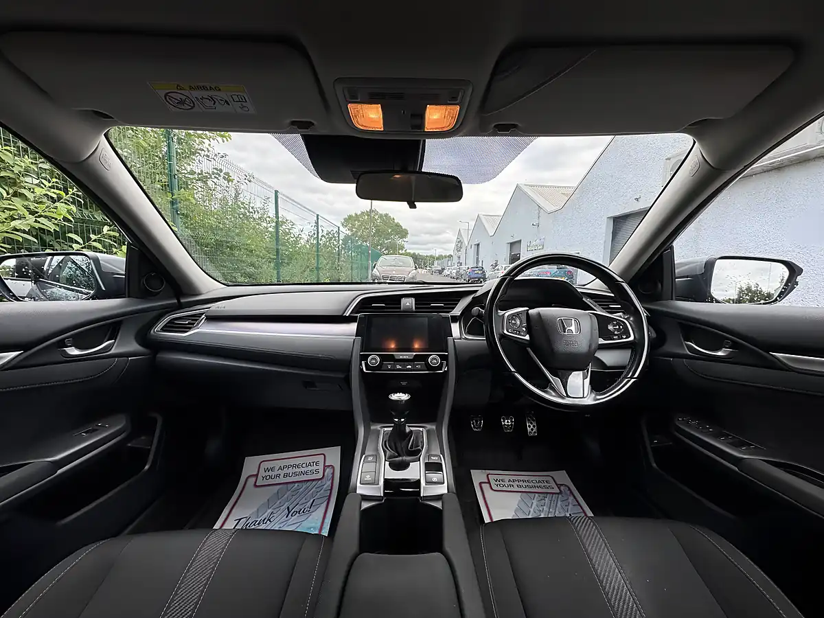 Used 2019 Honda Civic Sr Grey - Interior and Exterior details 6