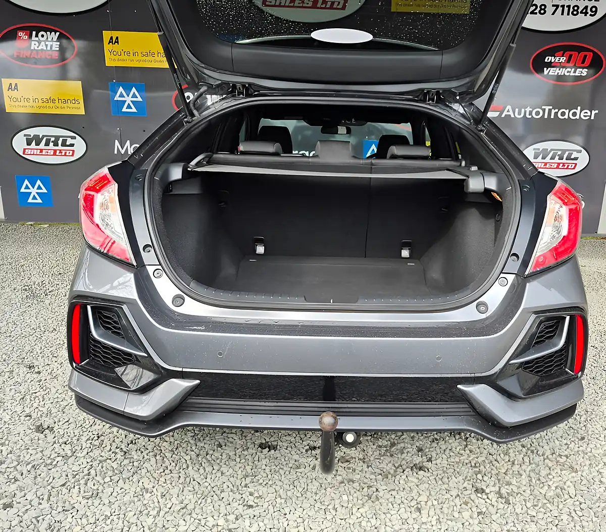 Used 2019 Honda Civic Sr Grey - Interior and Exterior details 10