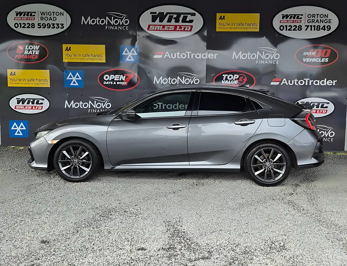 Used 2019 Honda Civic Sr Grey - Interior and Exterior details 2