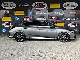 Used 2019 Honda Civic Sr Grey - Interior and Exterior details 5