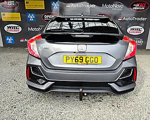 Used 2019 Honda Civic Sr Grey - Interior and Exterior details 8