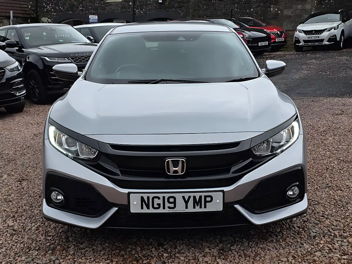 Used 2019 Honda Civic Sr Lunar Silver Metallic - Interior and Exterior details 3
