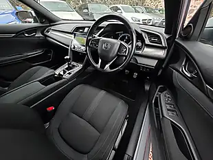 Used 2019 Honda Civic Sr Lunar Silver Metallic - Interior and Exterior details 8