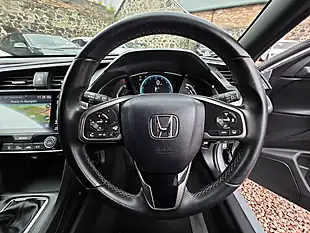Used 2019 Honda Civic Sr Lunar Silver Metallic - Interior and Exterior details 9