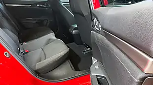 Used 2019 Honda Civic Sr Red - Interior and Exterior details 11