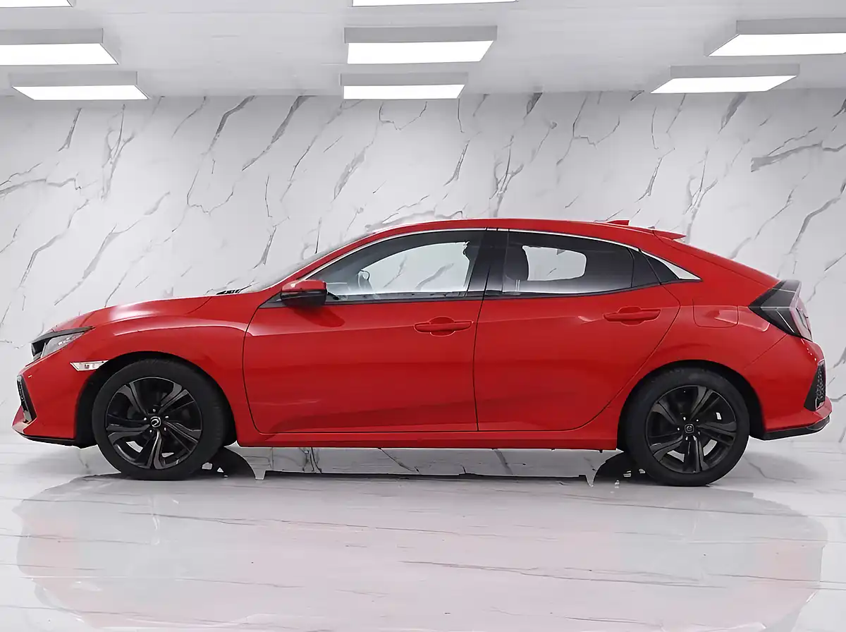 Used 2019 Honda Civic Sr Red - Interior and Exterior details 8