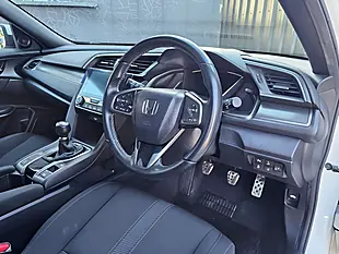 Used 2019 Honda Civic Sr White - Interior and Exterior details 7