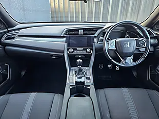 Used 2019 Honda Civic Sr White - Interior and Exterior details 9