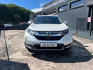 Used 2019 Honda Cr-V Ex White - Interior and Exterior details 2