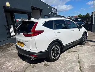 Used 2019 Honda Cr-V Ex White - Interior and Exterior details 4