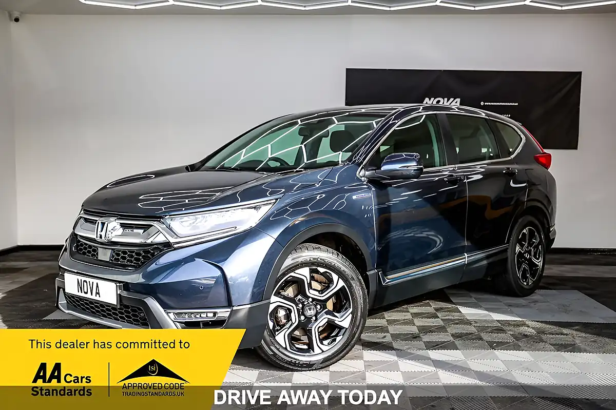 Used 2019 Honda Cr-V Se Blue - Front View