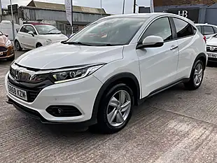 Used 2019 Honda Hr-V Se White - Interior and Exterior details 6