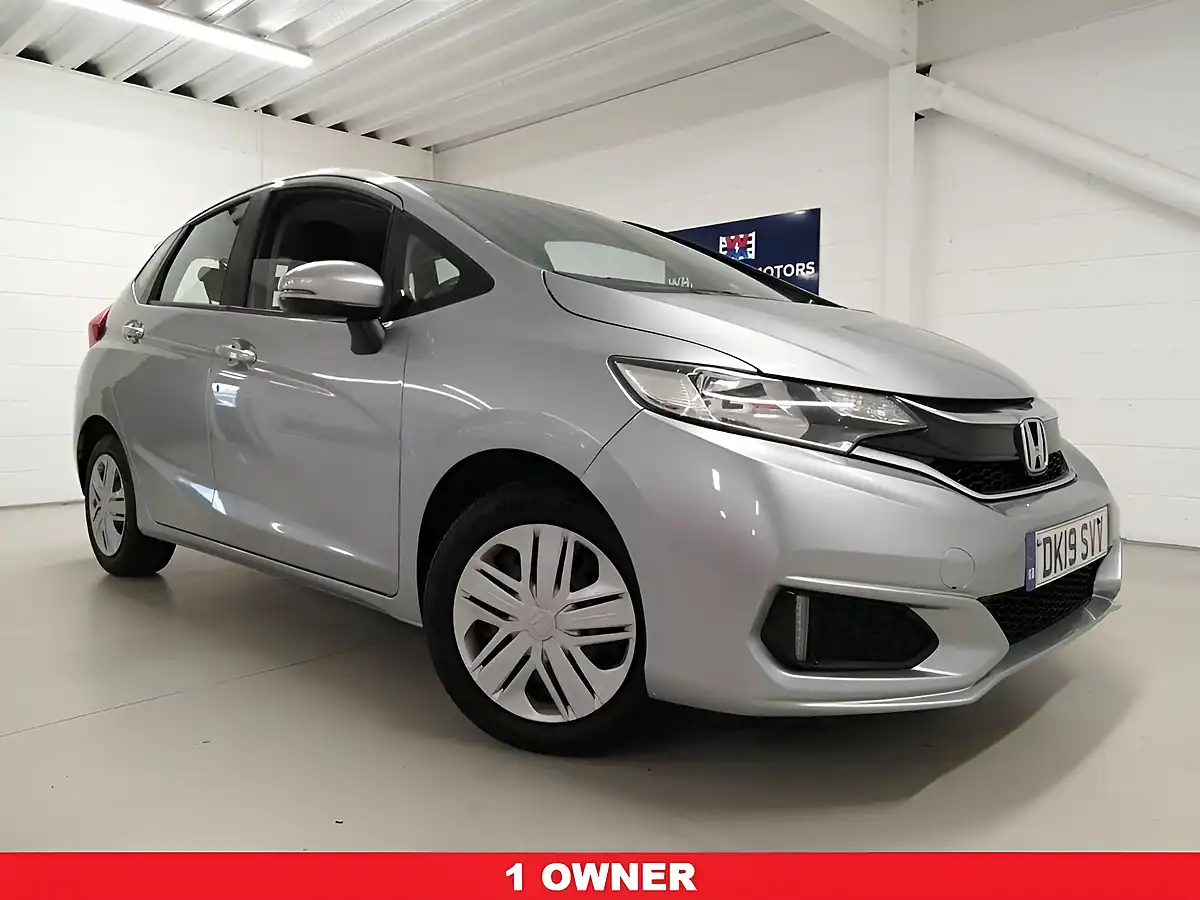 Used 2019 Honda Jazz S Lunar Silver - Front View