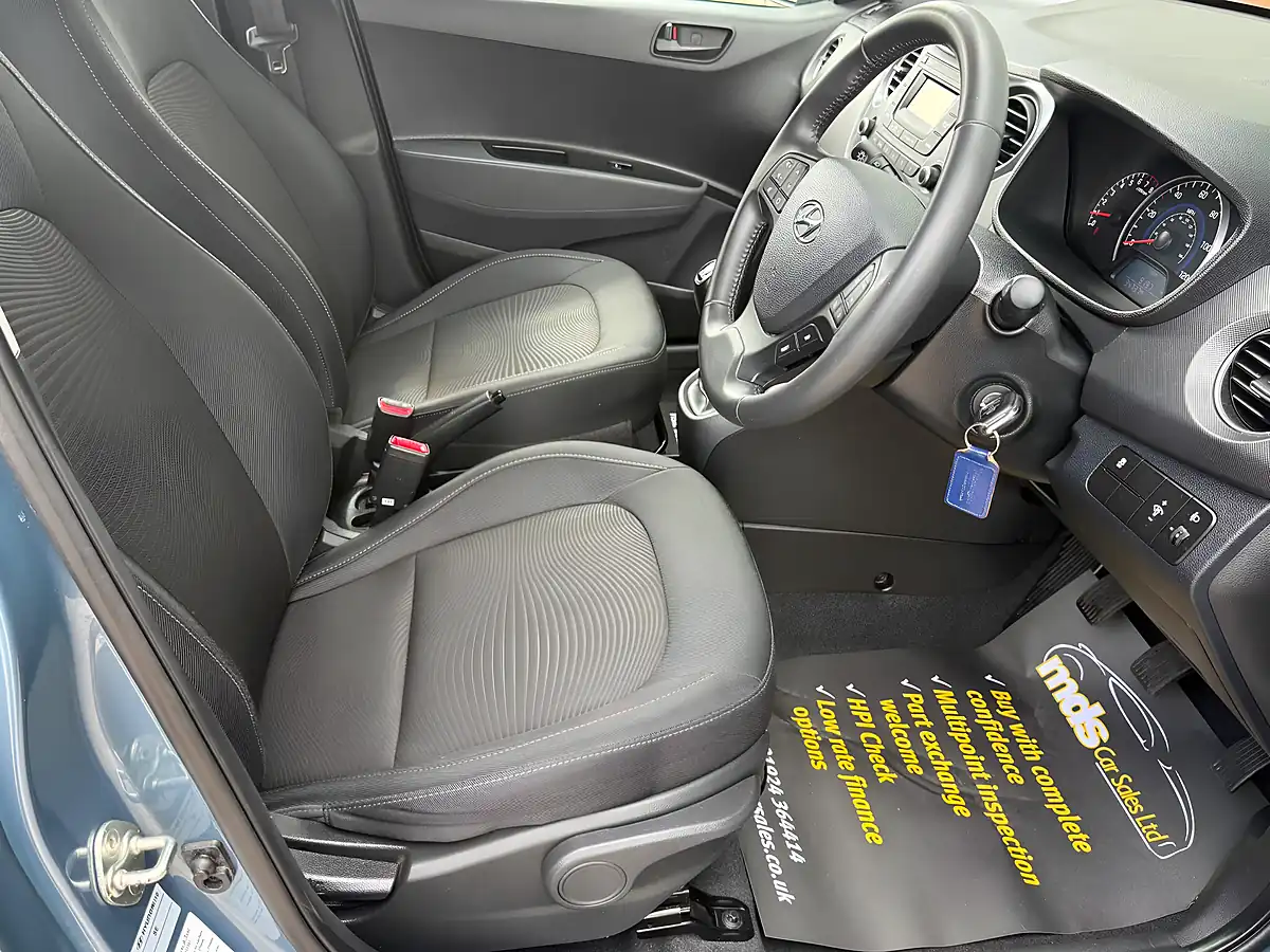 Used 2019 Hyundai I10 Se Blue - Interior and Exterior details 14