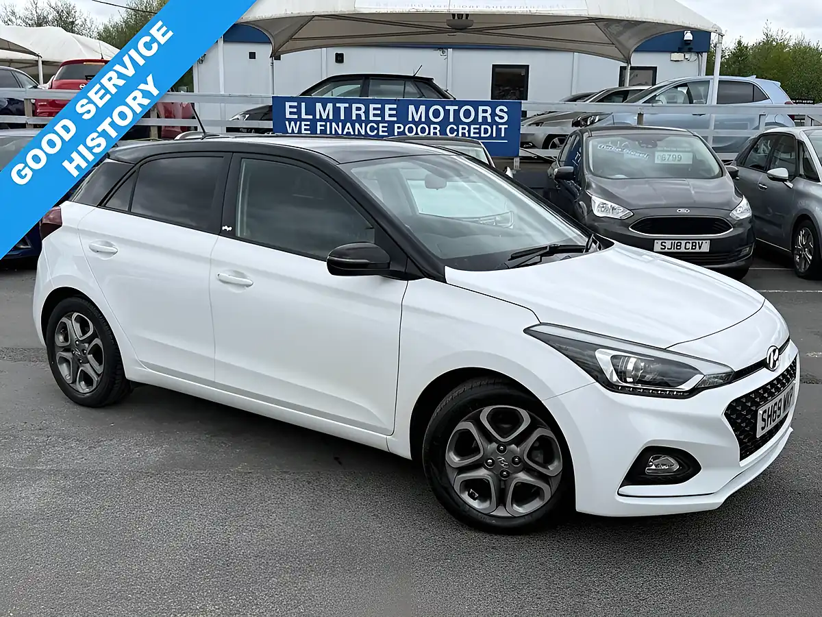 Used 2019 Hyundai I20 Play Edition White - Front View