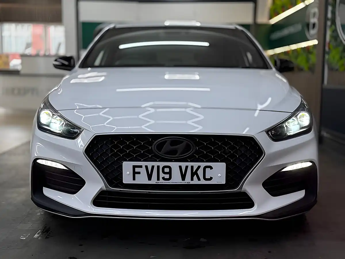 Used 2019 Hyundai i30 N Line+ White - Interior and Exterior details 4
