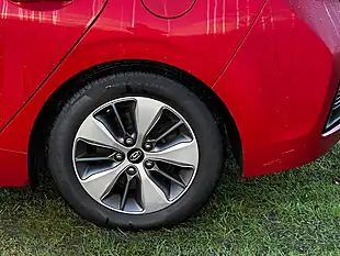 Used 2019 Hyundai Ioniq Premium Se Red - Interior and Exterior details 10