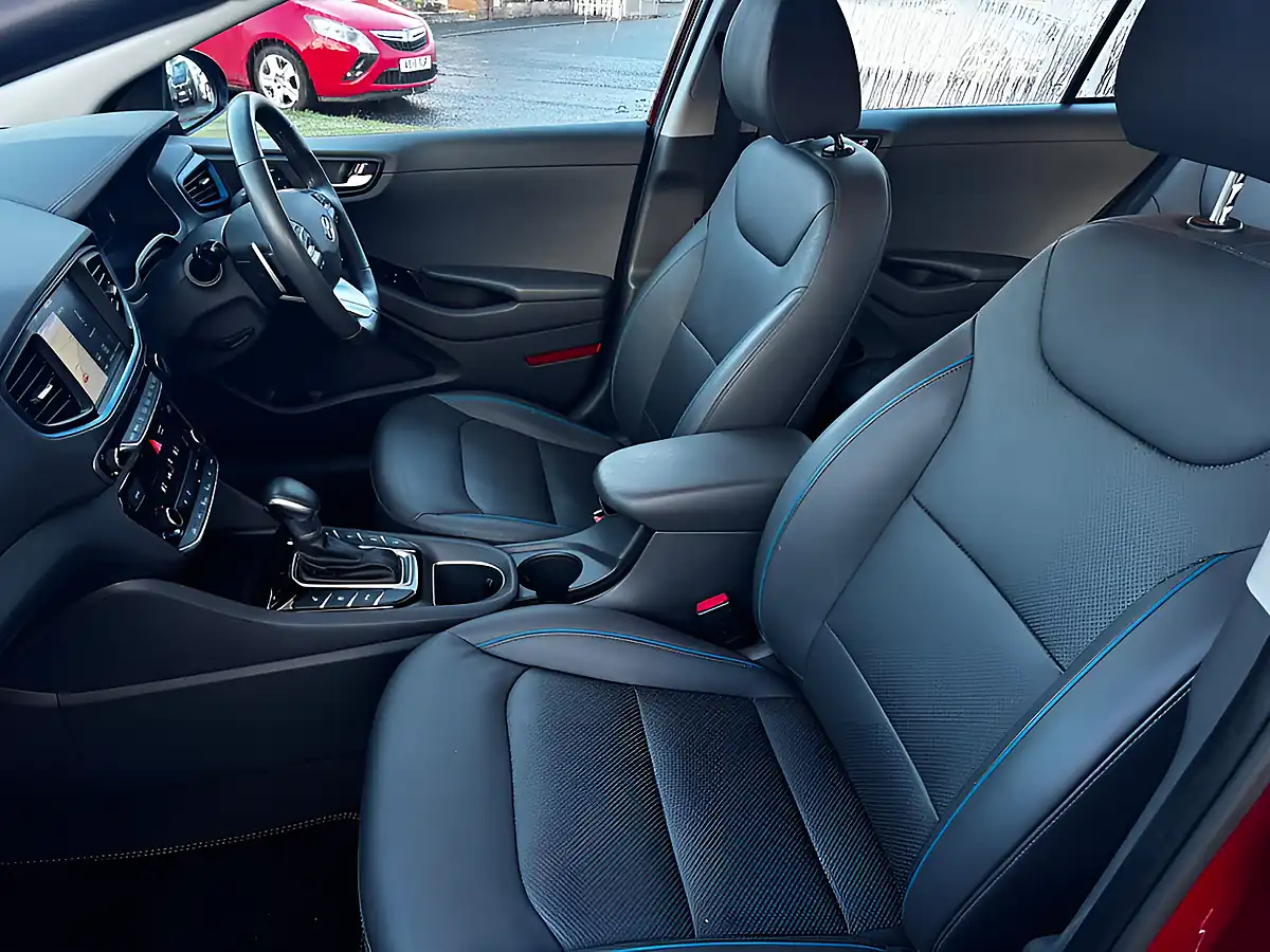 Used 2019 Hyundai Ioniq Premium Se Red - Interior and Exterior details 16