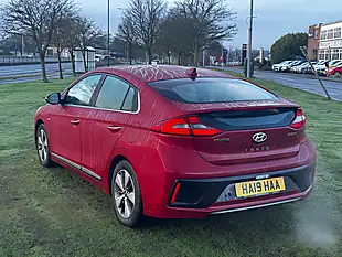 Used 2019 Hyundai Ioniq Premium Se Red - Interior and Exterior details 5