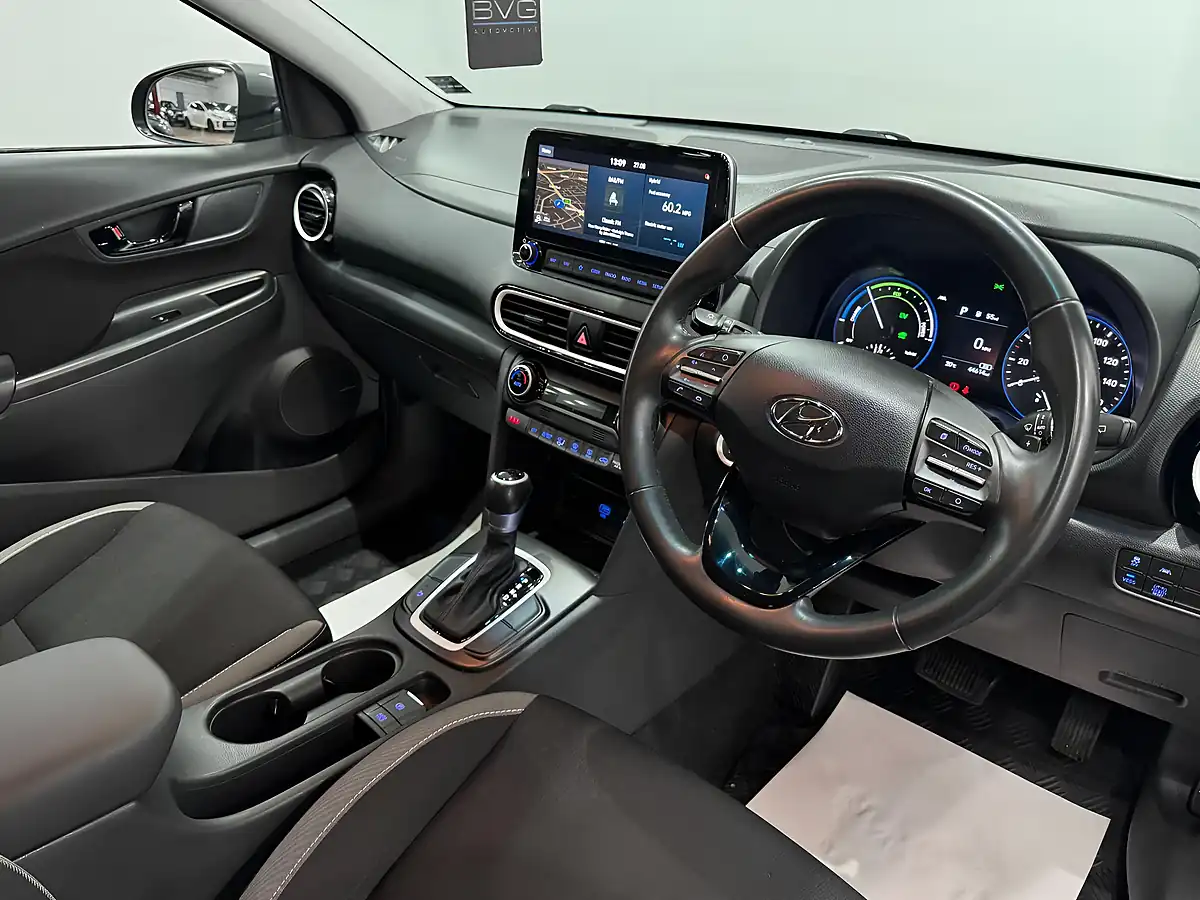 Used 2019 Hyundai Kona Premium Grey - Interior and Exterior details 14