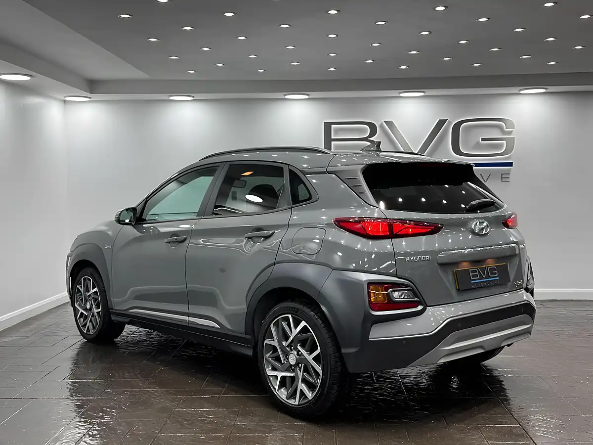 Used 2019 Hyundai Kona Premium Grey - Interior and Exterior details 9
