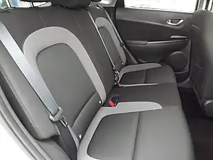 Used 2019 Hyundai Kona Premium White - Interior and Exterior details 14