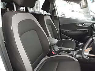Used 2019 Hyundai Kona Premium White - Interior and Exterior details 16