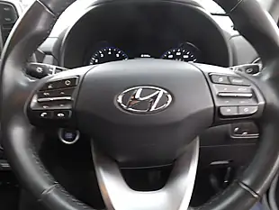 Used 2019 Hyundai Kona Premium White - Interior and Exterior details 18