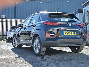 Used 2019 Hyundai Kona Se Black - Interior and Exterior details 3