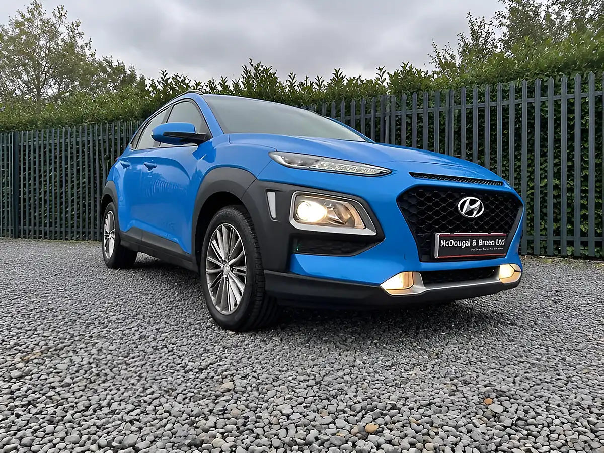 Used 2019 Hyundai Kona Se Blue - Interior and Exterior details 13