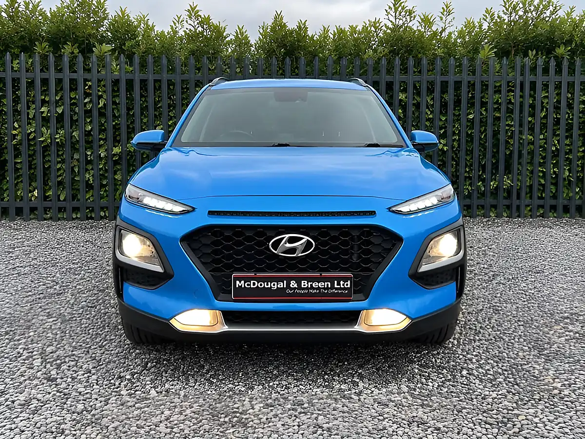 Used 2019 Hyundai Kona Se Blue - Interior and Exterior details 3