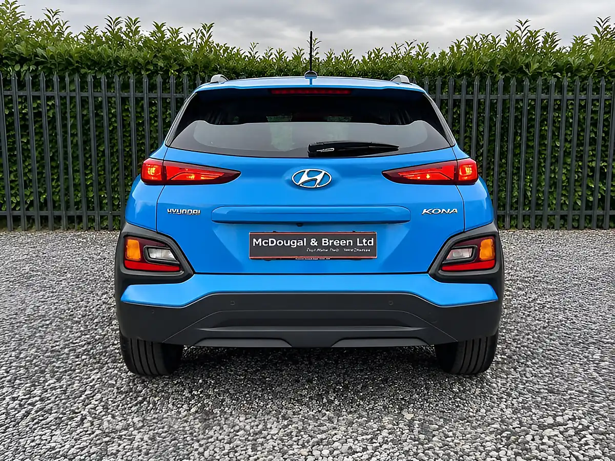 Used 2019 Hyundai Kona Se Blue - Interior and Exterior details 8