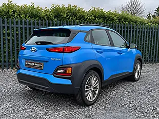 Used 2019 Hyundai Kona Se Blue - Interior and Exterior details 9
