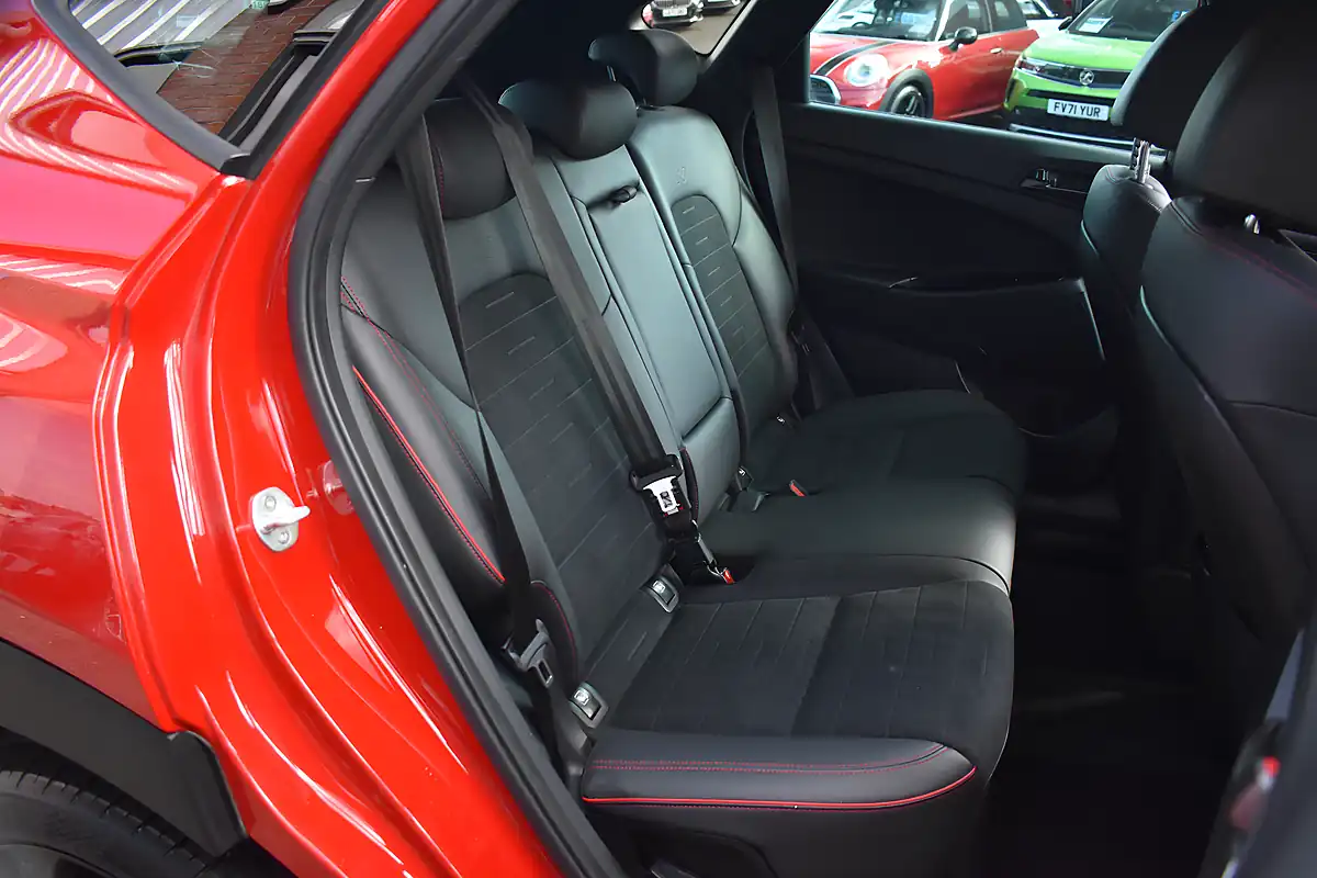 Used 2019 Hyundai Tucson N Line Engine Red - Interior and Exterior details 12