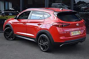 Used 2019 Hyundai Tucson N Line Engine Red - Interior and Exterior details 2