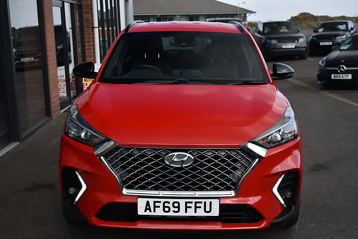 Used 2019 Hyundai Tucson N Line Engine Red - Interior and Exterior details 3