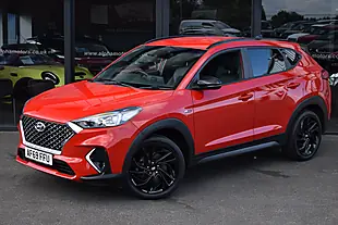 Used 2019 Hyundai Tucson N Line Engine Red - Interior and Exterior details 4