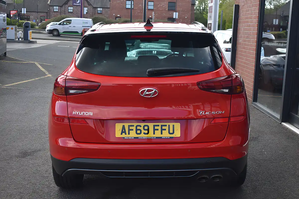 Used 2019 Hyundai Tucson N Line Engine Red - Interior and Exterior details 6