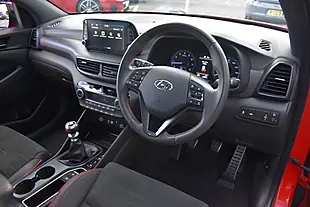 Used 2019 Hyundai Tucson N Line Engine Red - Interior and Exterior details 8