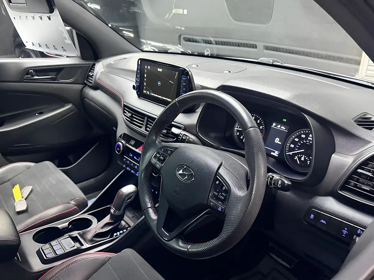 Used 2019 Hyundai Tucson N Line Grey - Interior and Exterior details 12