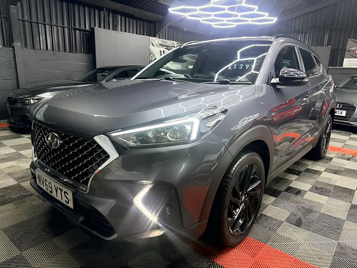 Used 2019 Hyundai Tucson N Line Grey - Interior and Exterior details 8