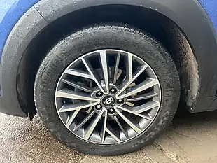 Used 2019 Hyundai Tucson Premium Blue - Interior and Exterior details 10