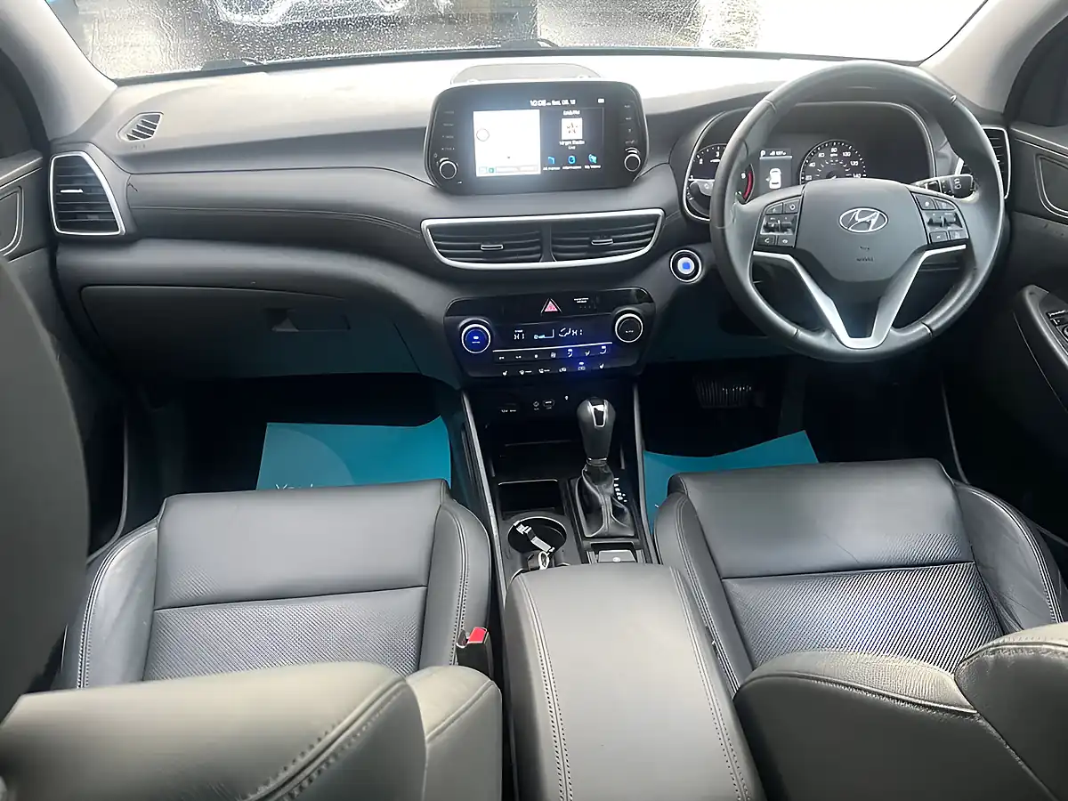 Used 2019 Hyundai Tucson Premium Blue - Interior and Exterior details 15