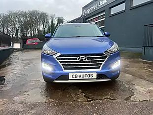Used 2019 Hyundai Tucson Premium Blue - Interior and Exterior details 2