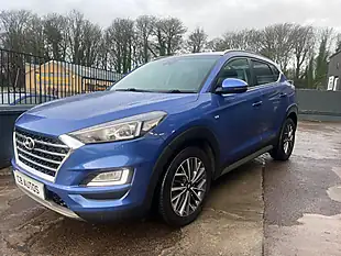 Used 2019 Hyundai Tucson Premium Blue - Interior and Exterior details 8