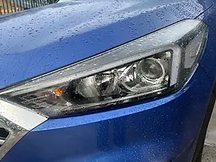 Used 2019 Hyundai Tucson Premium Blue - Interior and Exterior details 9