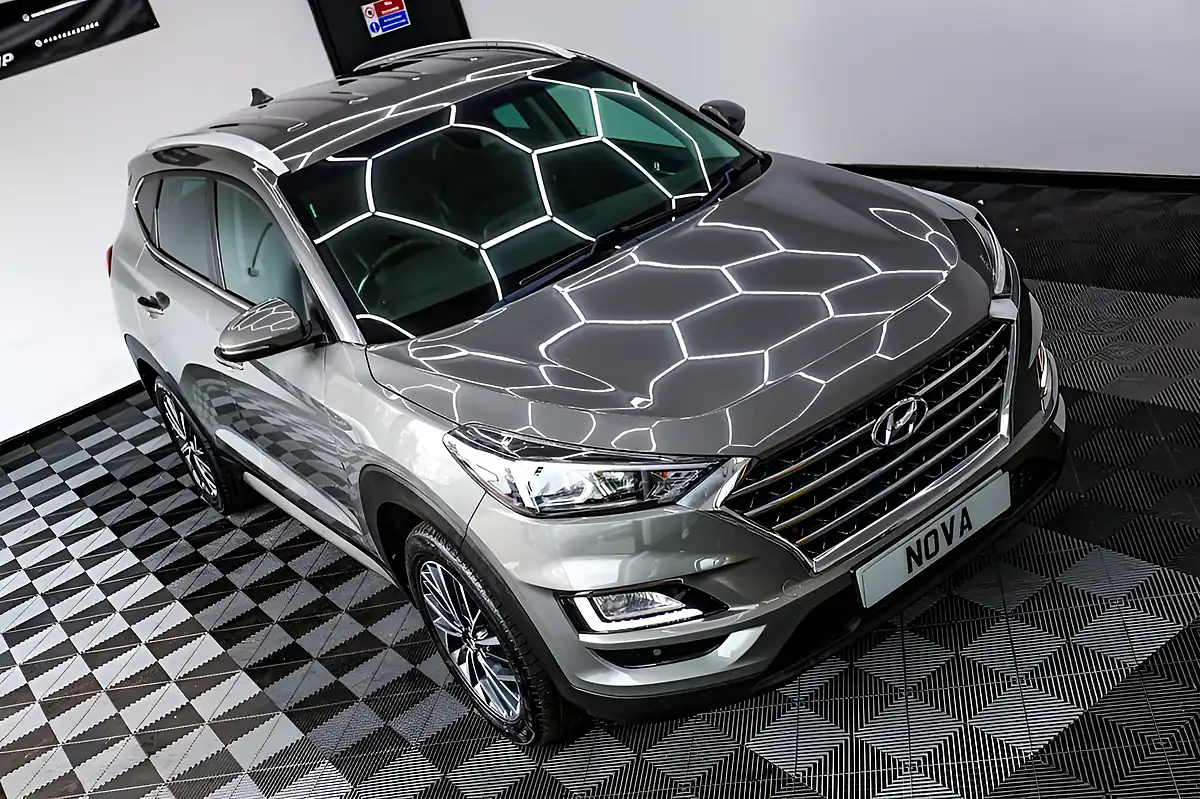 Used 2019 Hyundai Tucson Premium Grey - Interior and Exterior details 4